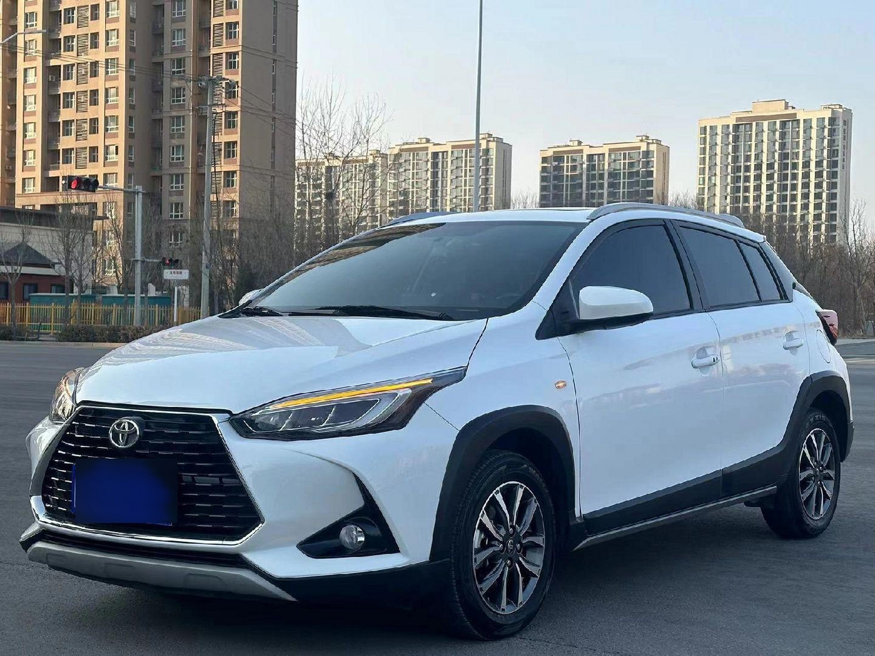 21年7月,丰田 yaris l 致炫 2021款 致炫x 1.5l cvt尊贵版.
