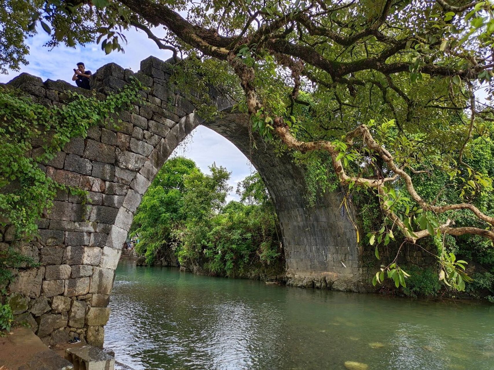 桂林阳朔富里桥 桂林有个阳朔,阳朔有个富里桥!