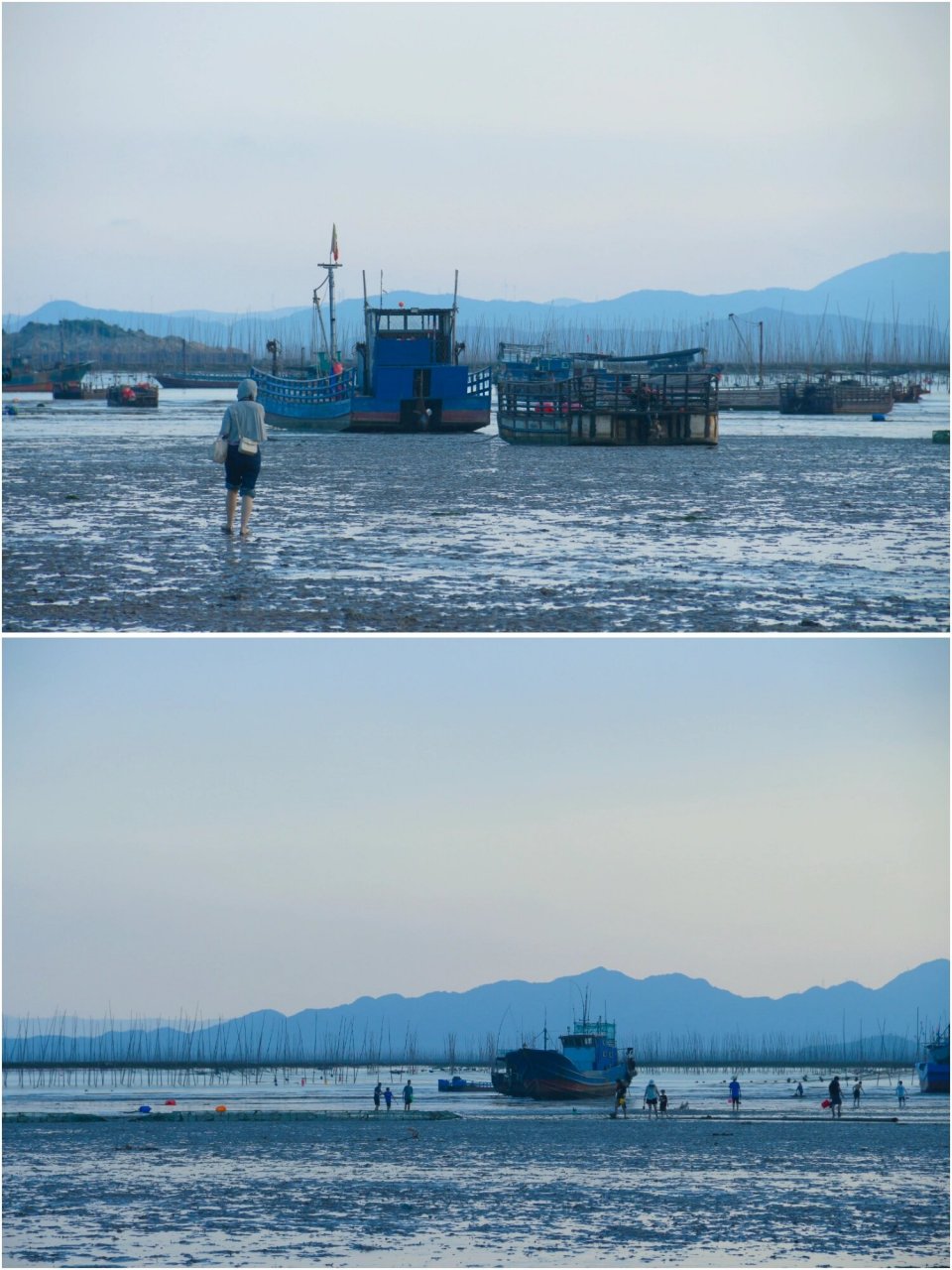 霞浦|小皓沙滩 只闻 霞浦滩涂落日一绝 引得众人纷至沓来 我也不例外