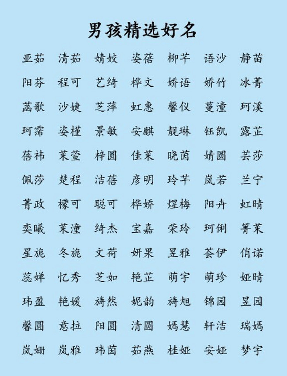 梓晨—— 男宝宝名梓晨中的梓与鼠年别称子"zǐ"读音相同,含有"木