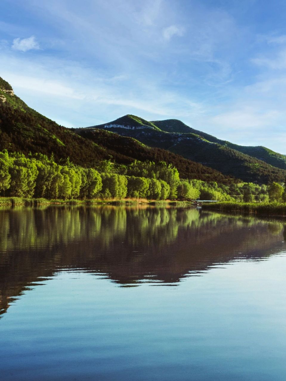 河谷晚霞,喀左凌河第一湾有你梦想的日落 93壮美山河乾坤湾,彩霞伴