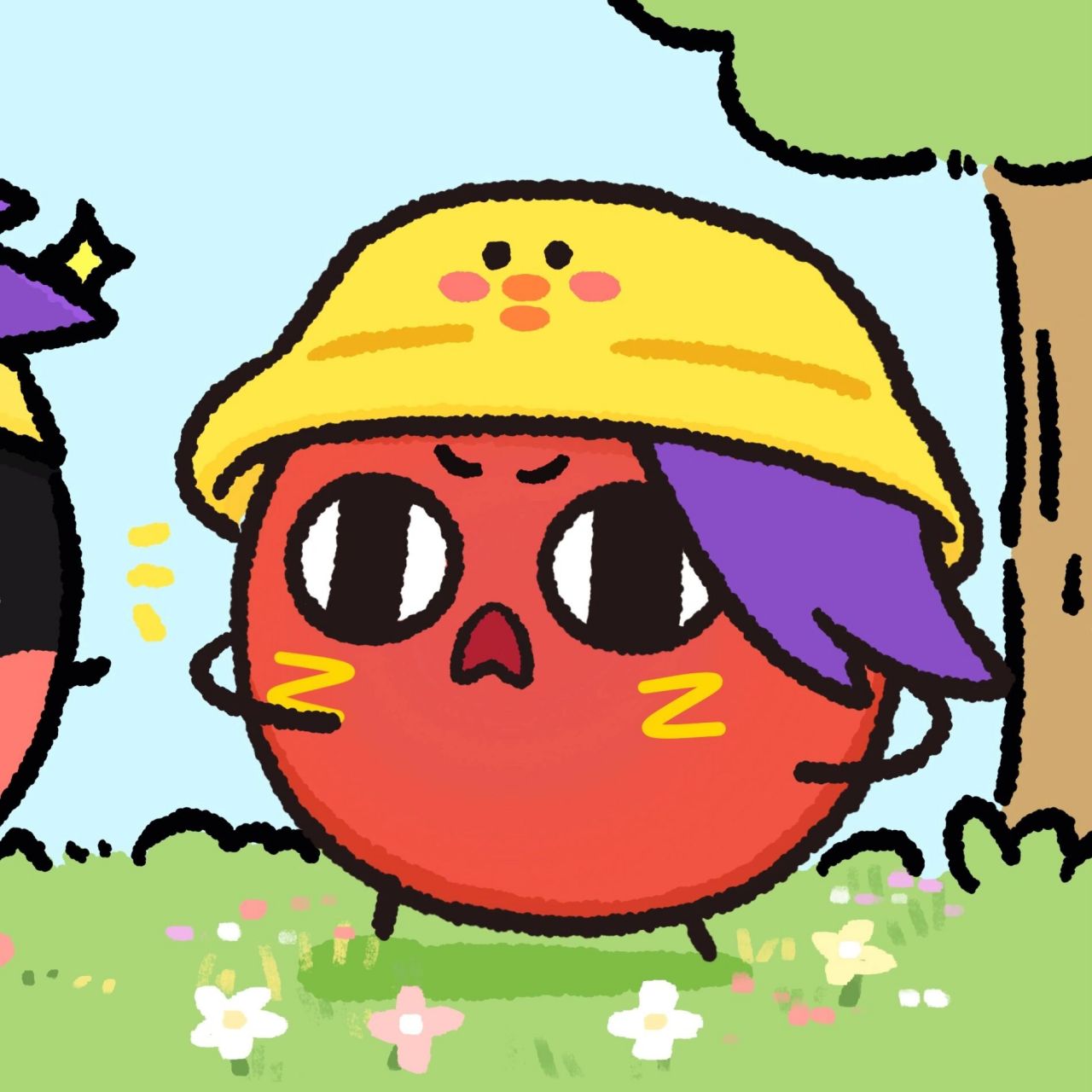 蛋仔派对头像/红小豆李建勋 二创头像 正常版/非主流版