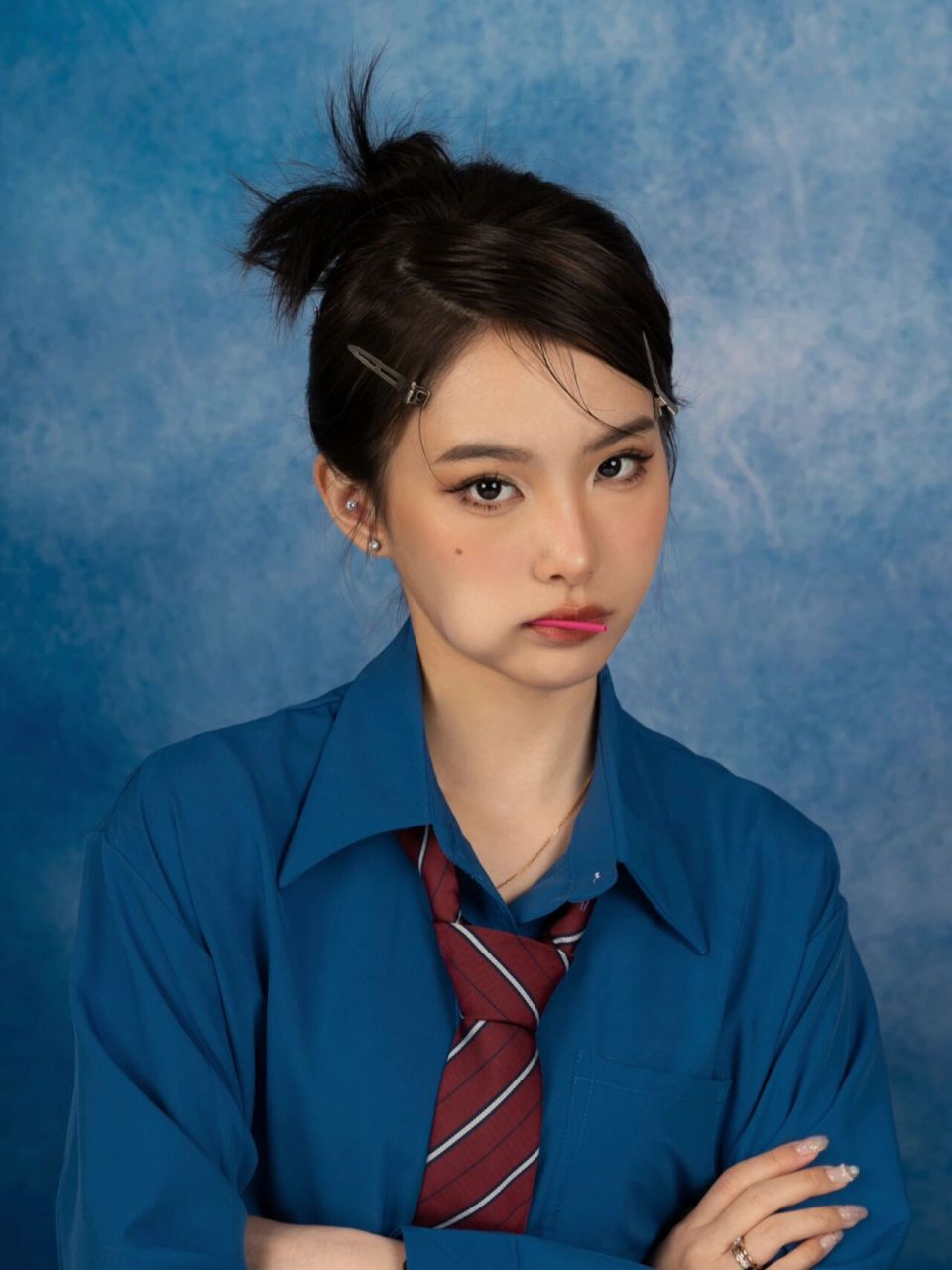 "本人发不火系列"美式证件照 去年兴了一段时间没赶上这次我赶上了!