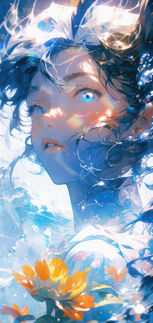 4k分辨率|深邃之眼(可做壁纸) #插画分享# #唯美壁纸# #插画师推荐