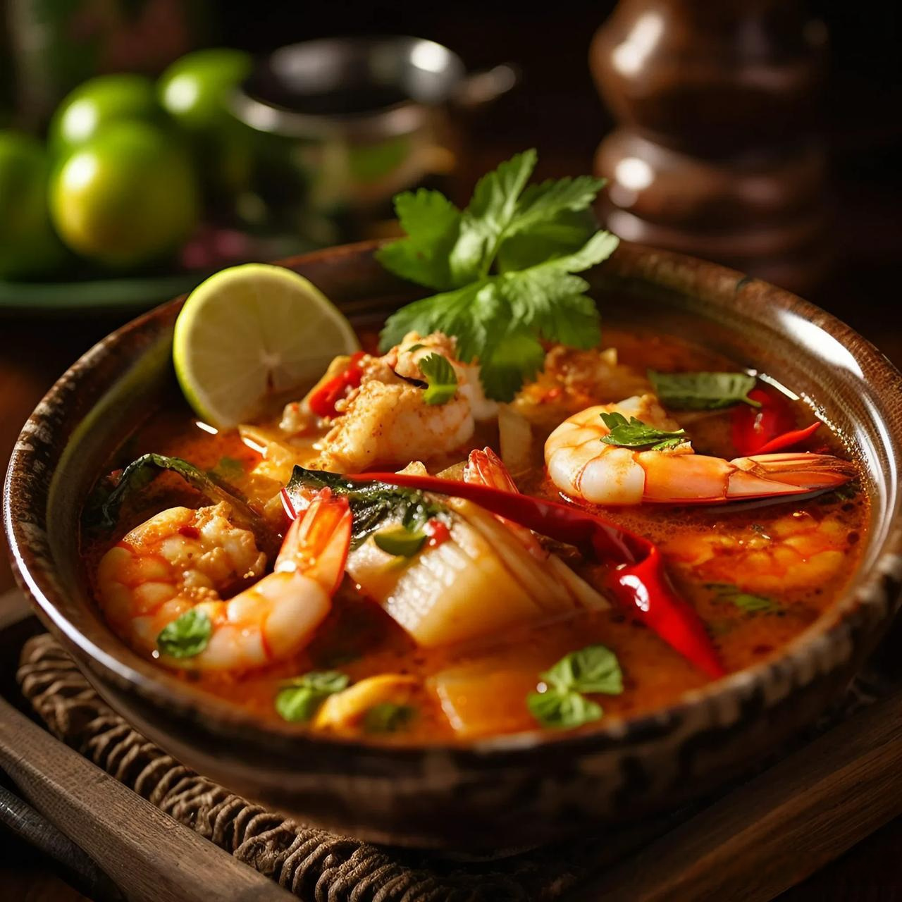 世界美食摄影|泰国美食  青木瓜沙拉 (som tam) - 这道沙拉的主要成分