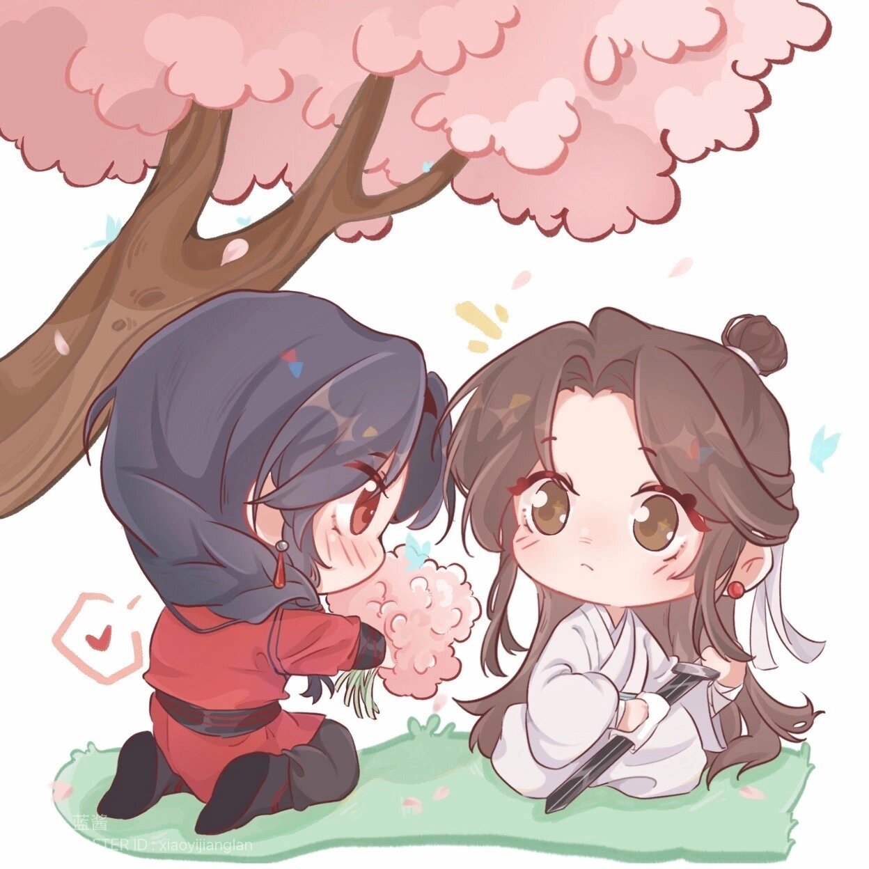 天官赐福|q版花怜