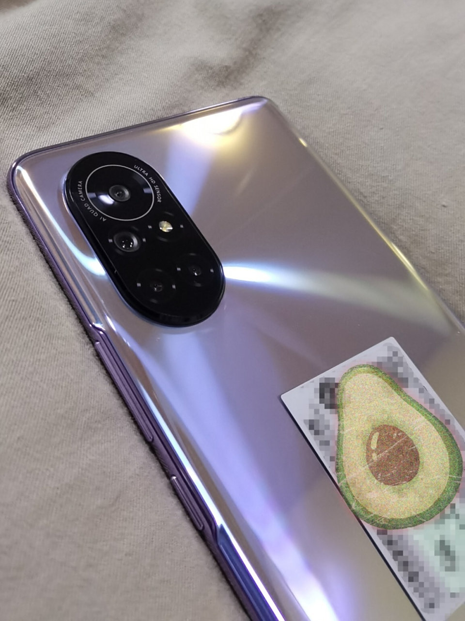 华为nova8 2月8号买的,18号到货,nova8普罗旺斯色真是太香了 整机配