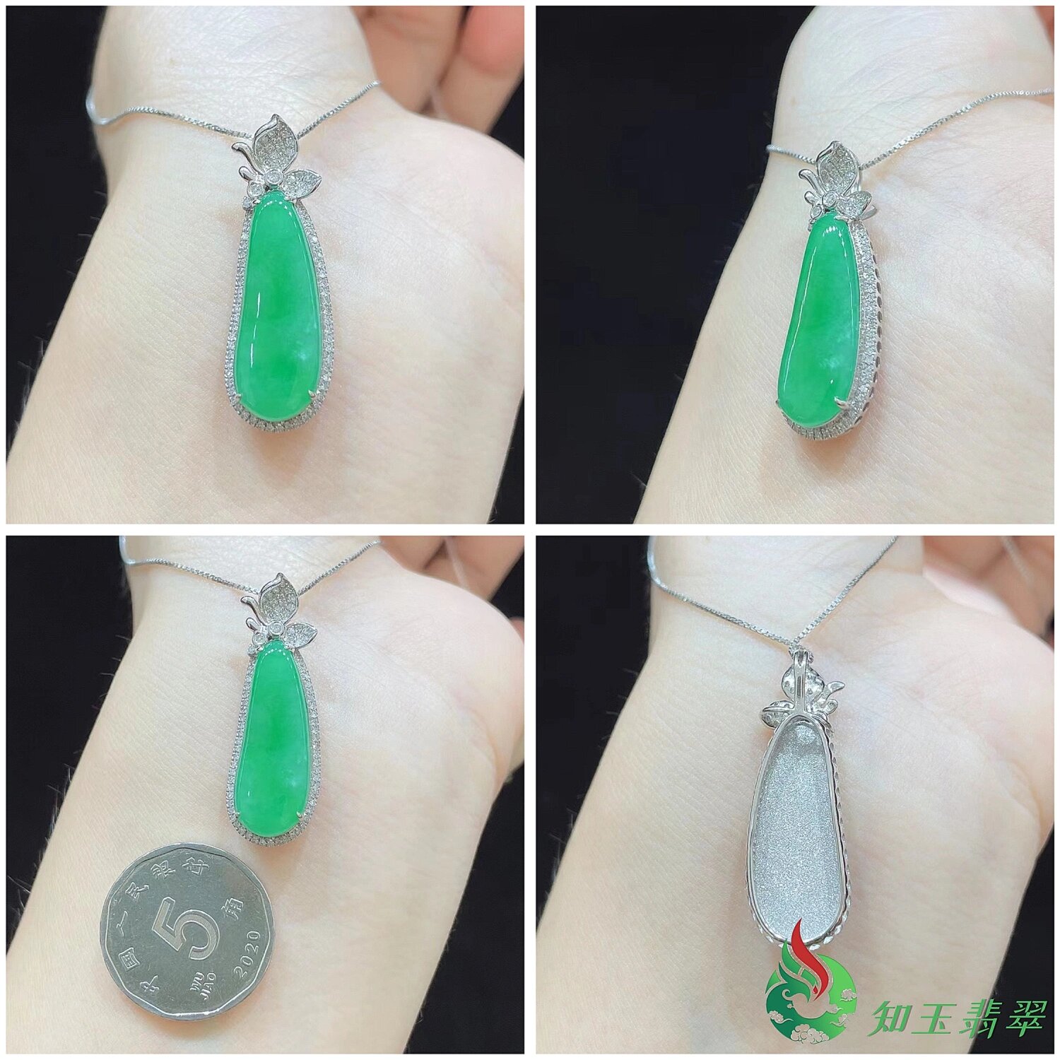 分享一波翡翠福瓜吊坠
