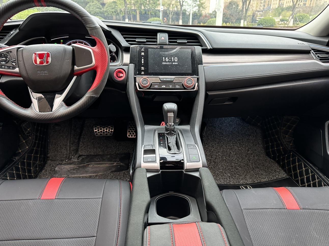 20年5月本田思域,自动挡1