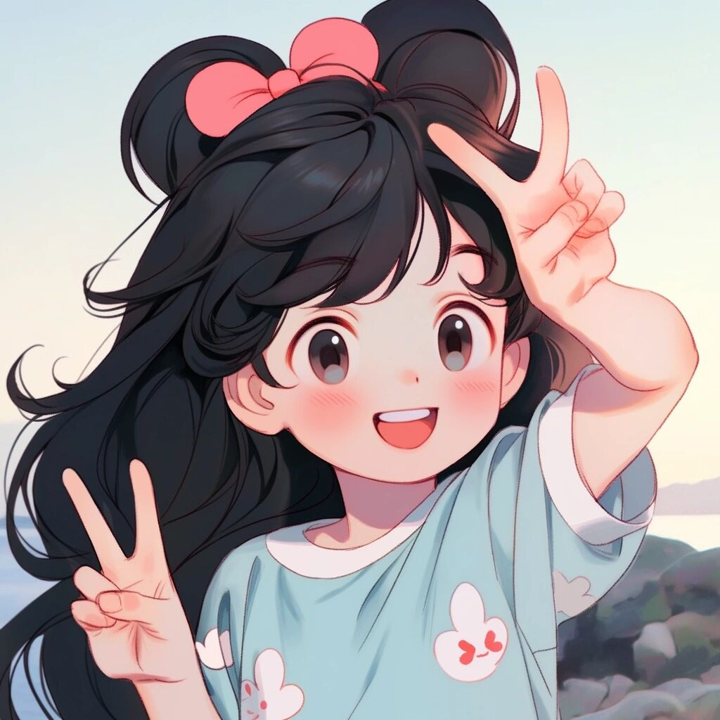 可爱头像|蓝色系|去海边赴约这个夏天