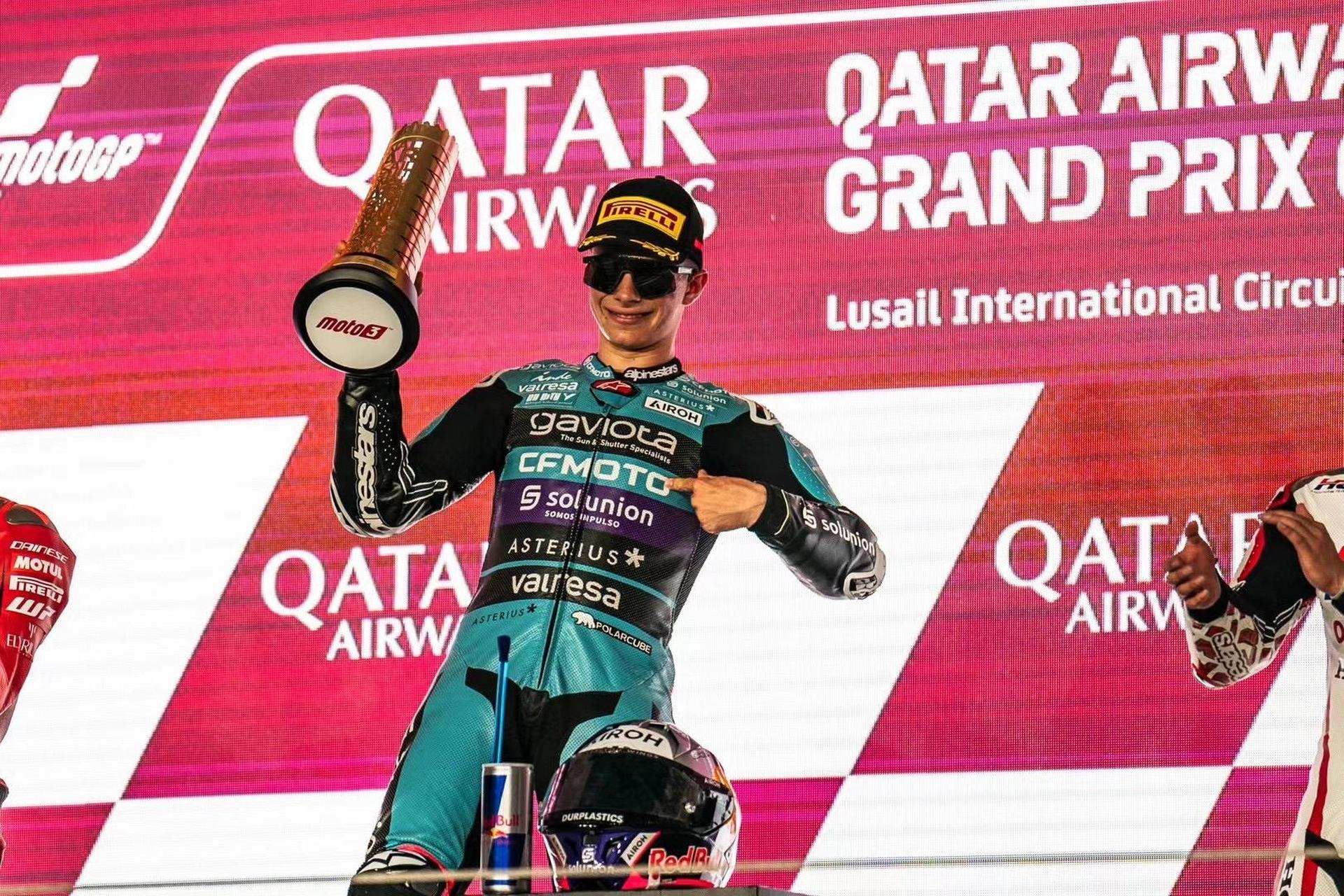 moto3 春风夺冠!国内首个夺冠品牌!