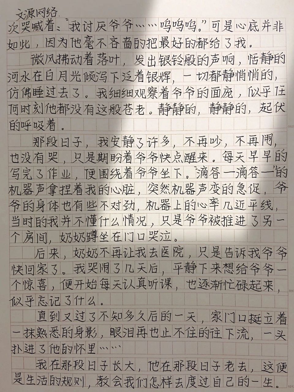 优秀作文《那段日子,我忽然长大》