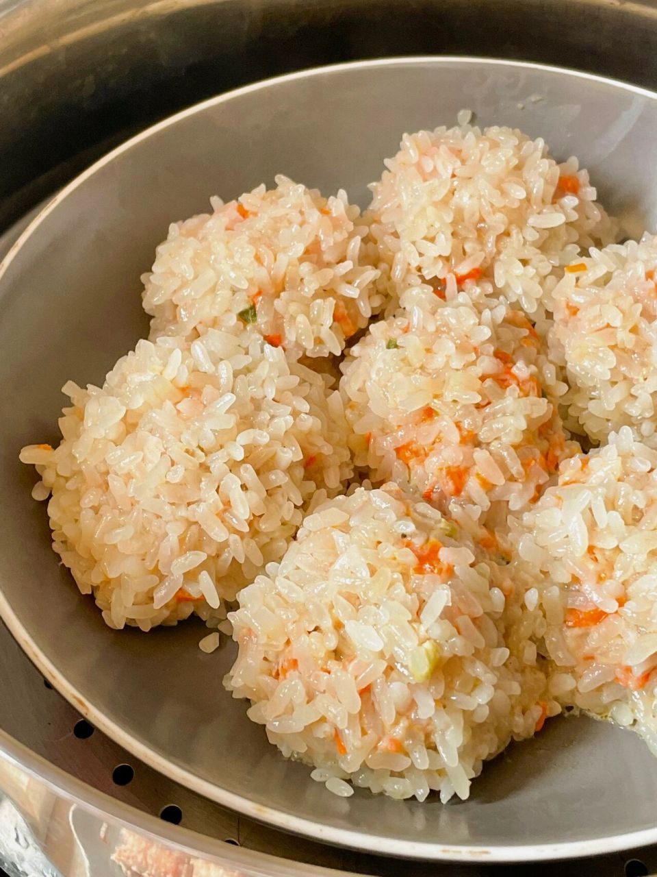 97 灵感来自我姐单位食堂的糯米藕丸子,每年过年最抢手的一道菜!