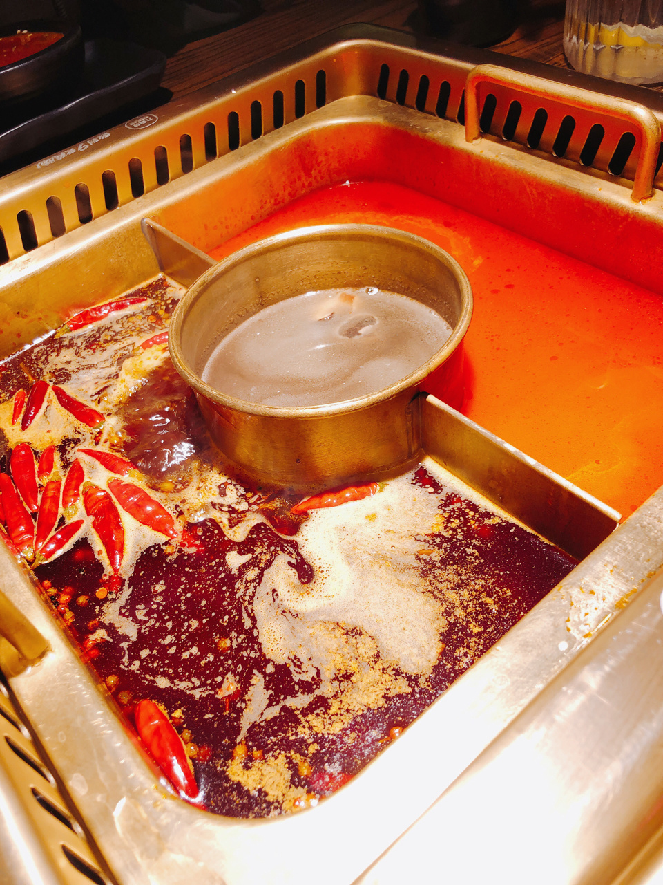 今日晚餐～火锅 #九鼎轩脆毛肚火锅(五角场店)# 冬天嘛就是要多吃火锅