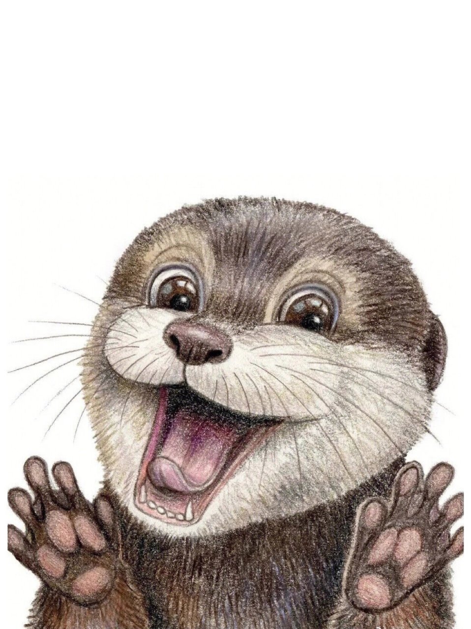 绘画素材|彩铅动物图案集合