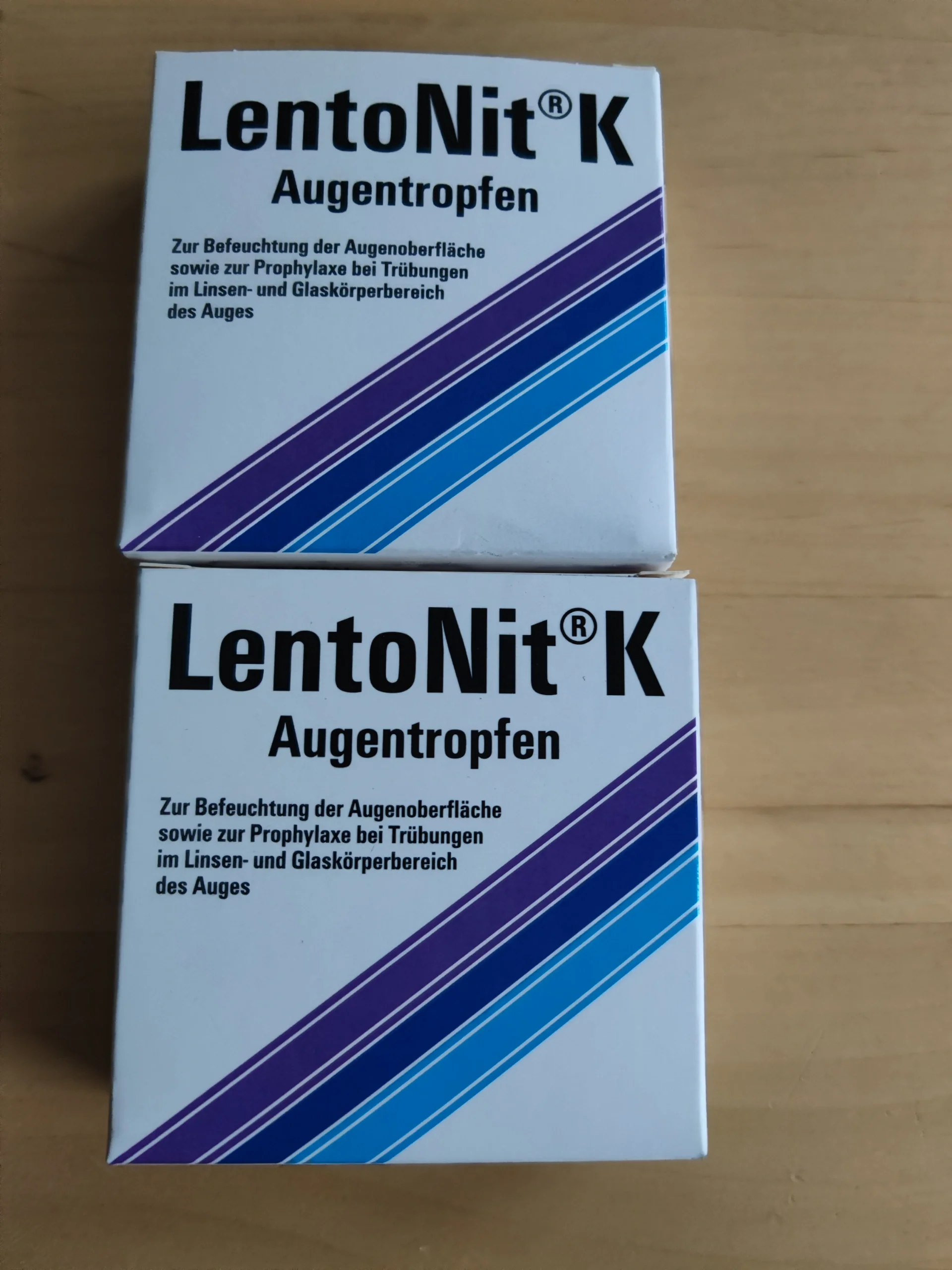 一盒3支,含碘化钾等有效成份,滋润眼睛, 德国专治白内障lentonitk