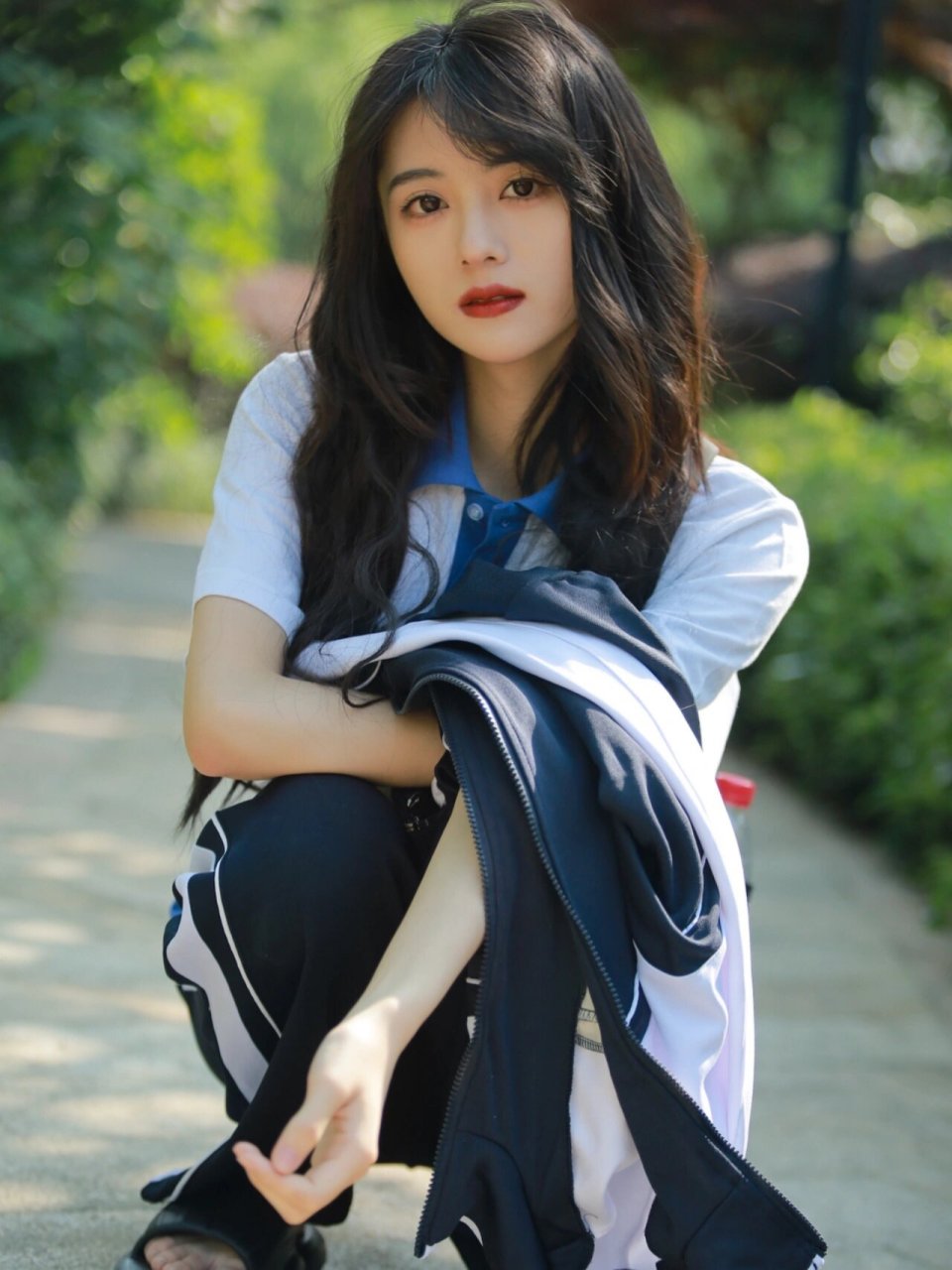 是青春里的校园女孩|17岁校服写真分享 深圳校服yyds 等你上课系列 没