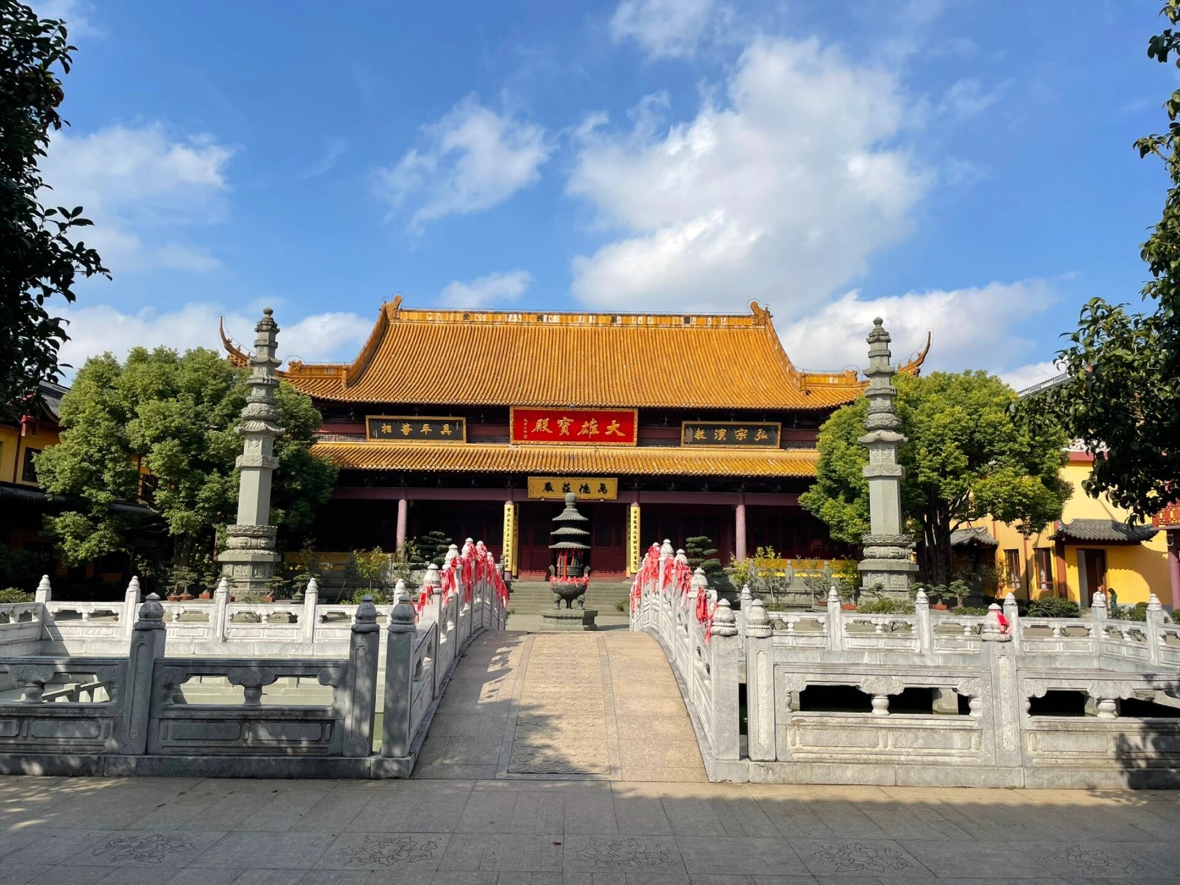 上海宝山太平禅寺上海寺庙 多喜乐·长安宁