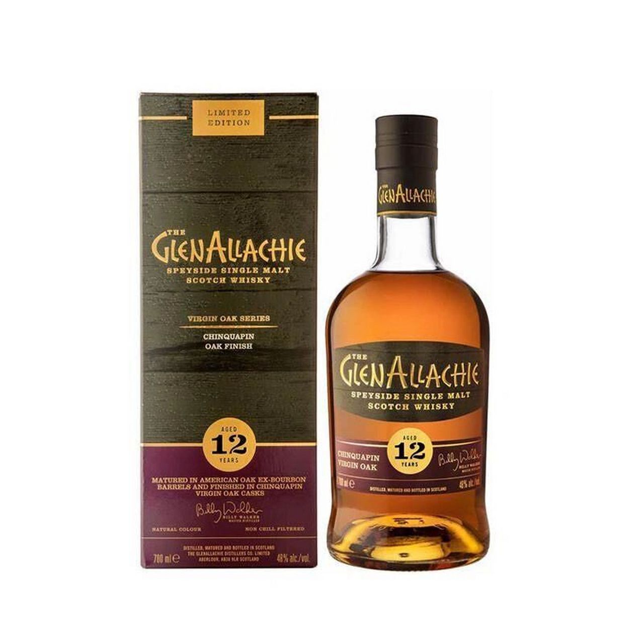 格兰纳里奇12年美国橡木桶单一麦芽威士忌 glenallachie aged 12 yeas