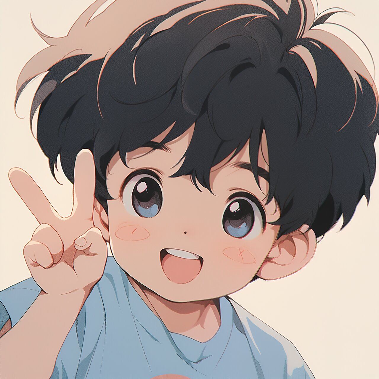 男生头像丨旧漫男宝 旧漫风格小宝宝头像,超可爱的哇,感觉大家真是