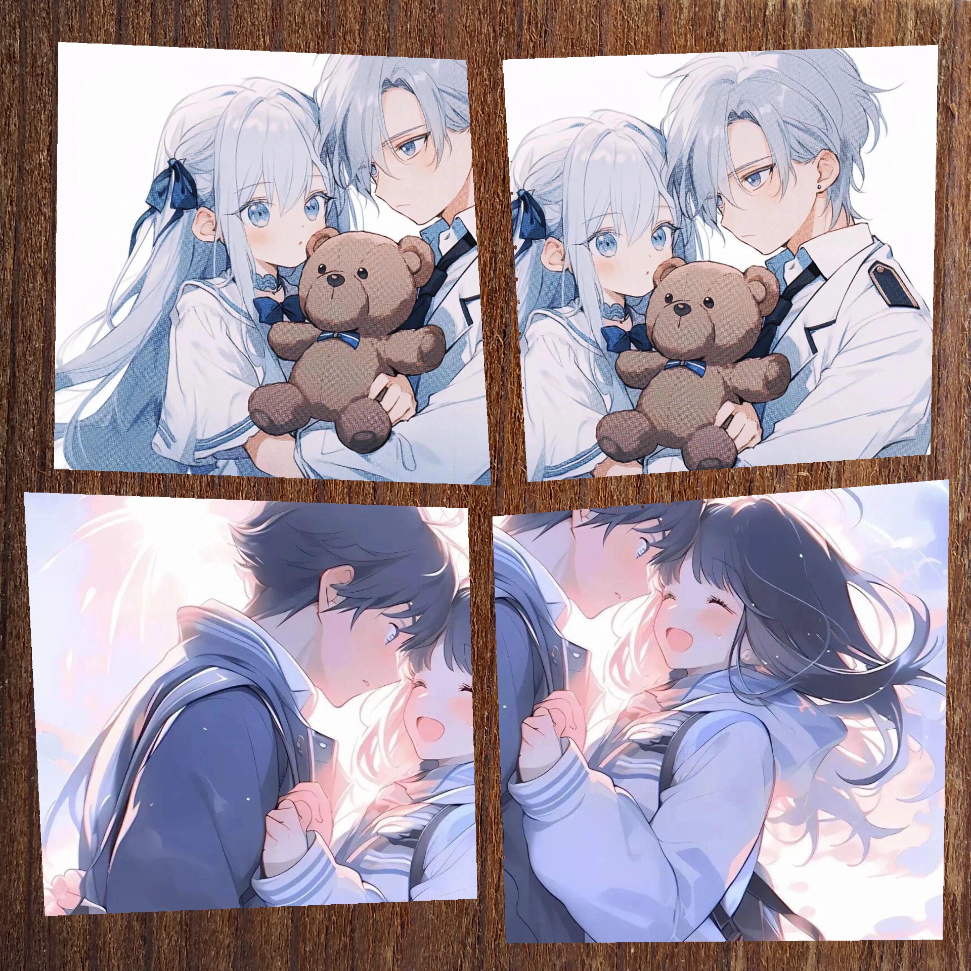 蓝调唯美情侣头像集 梦幻蓝调,情侣专属,甜蜜爆棚的头像合集来啦