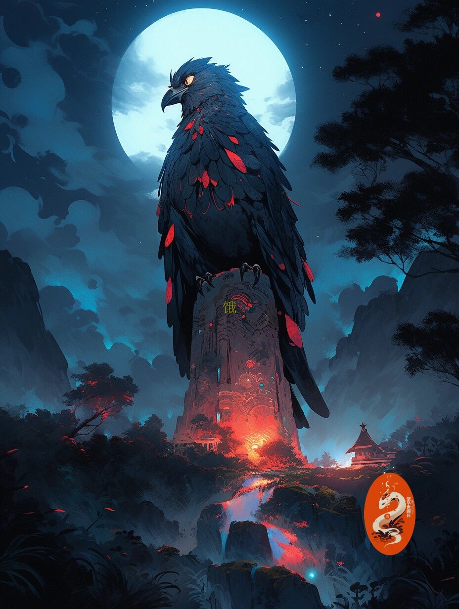 【山海经:鸩鸟】 中国古代的传说中有一种很知名的毒药,叫"鸩酒",只要