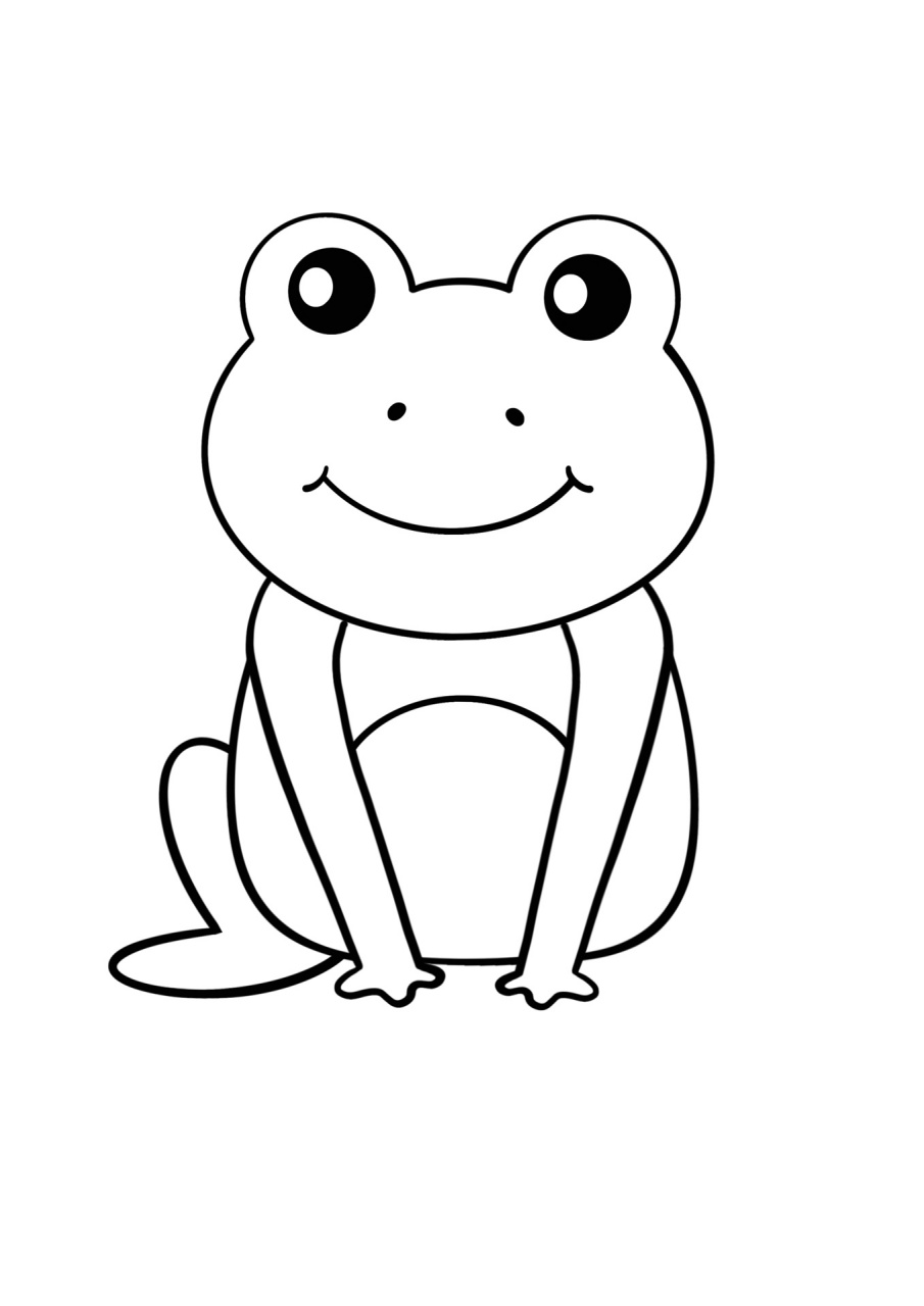 简笔画教程分享 小青蛙