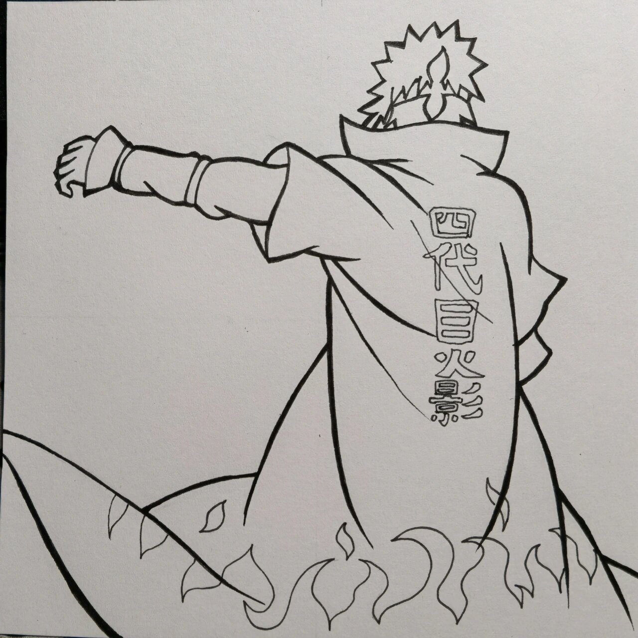 简易版,一步一步教你画 四代最后的背影吧,壮士一去兮不复还!