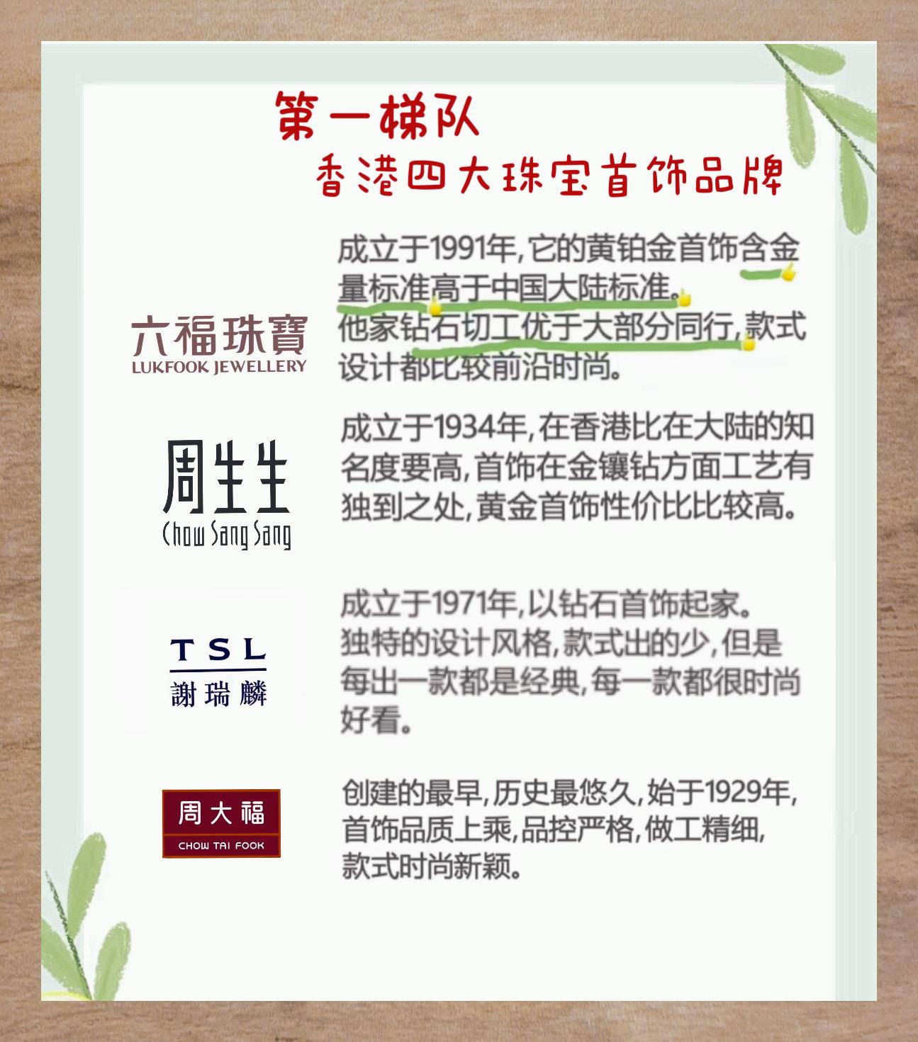 揭秘香港四大知名珠宝品牌