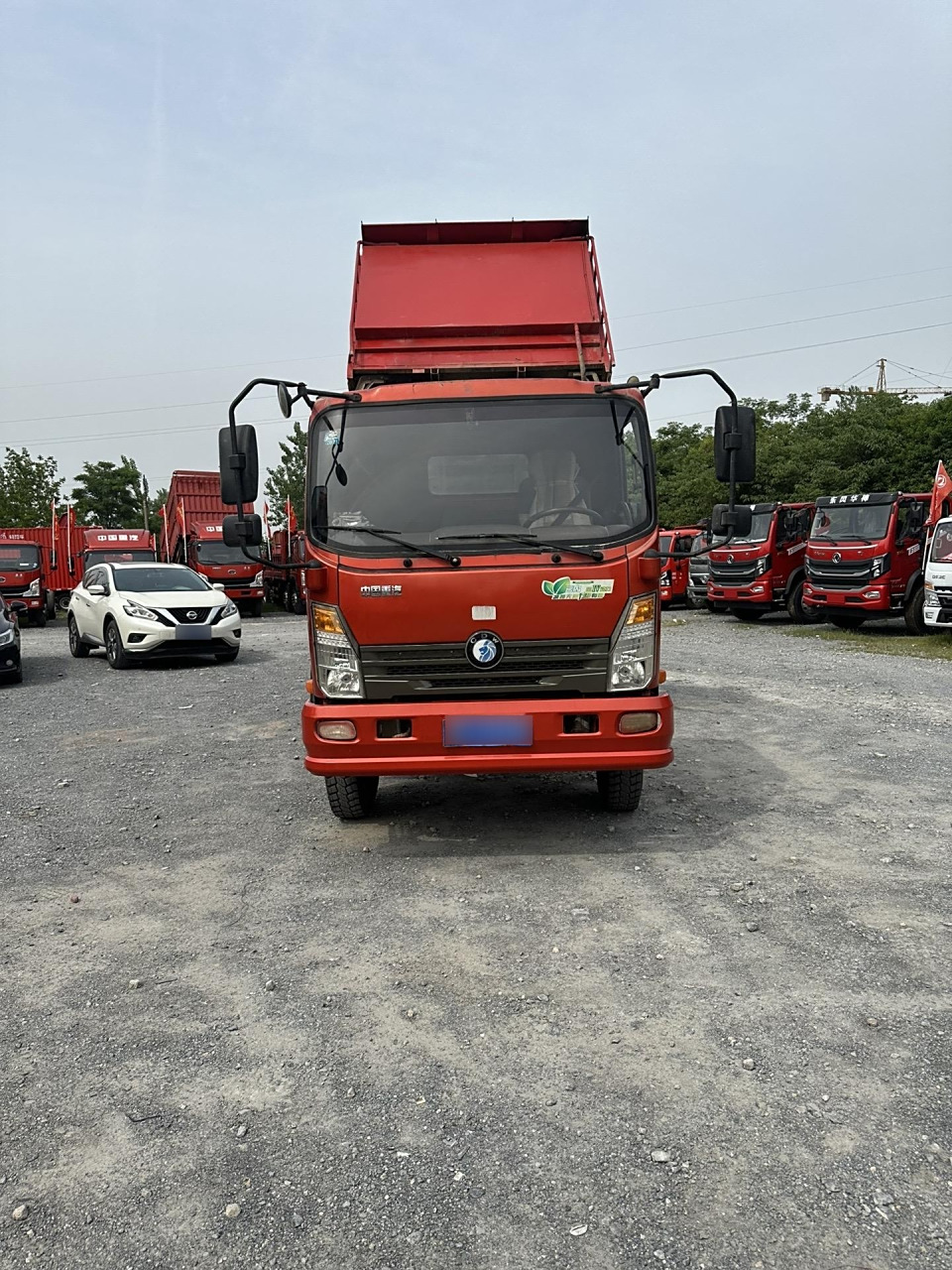 蓝牌个人户翻斗自卸车 二手翻斗车 2017年上户王牌757b国四电喷4100