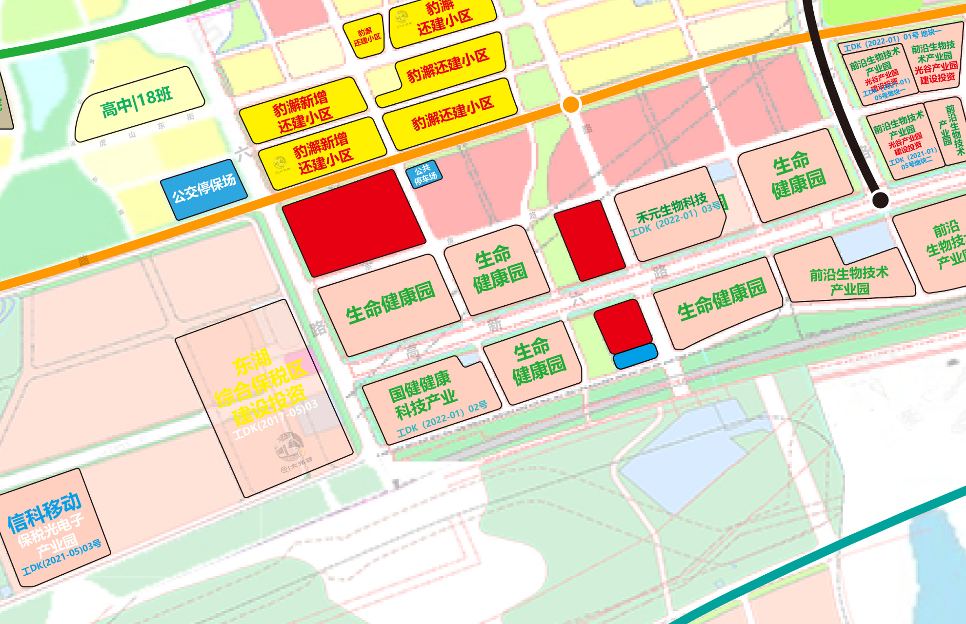 光谷中心城一宗工业用地出让! 6月6日,从武汉土地交易市场获悉.