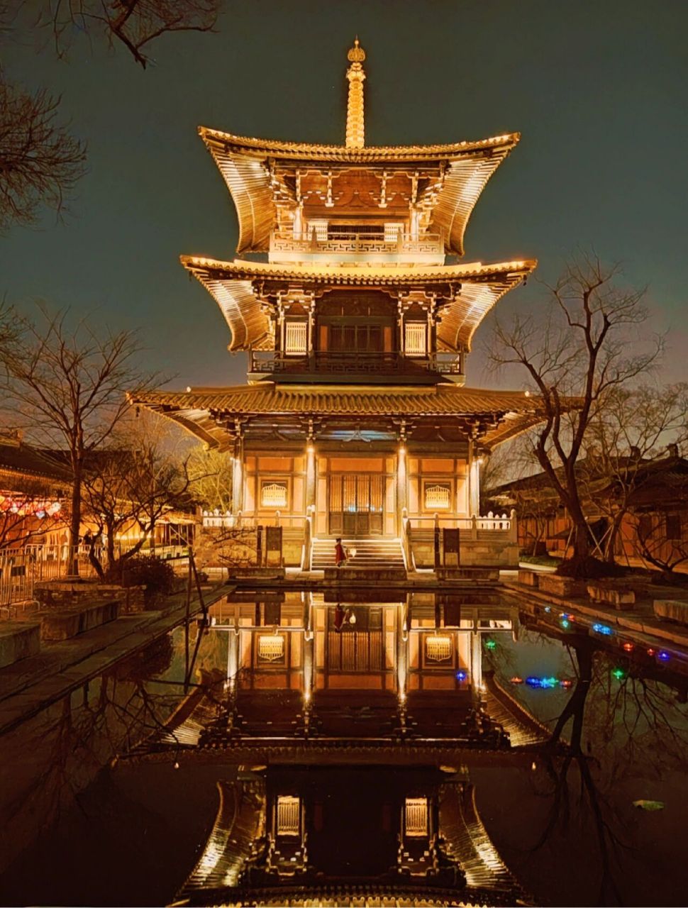 广富林元宵夜‖夜景小白拍摄机位分享 96昨晚正月十四去的,怕元宵