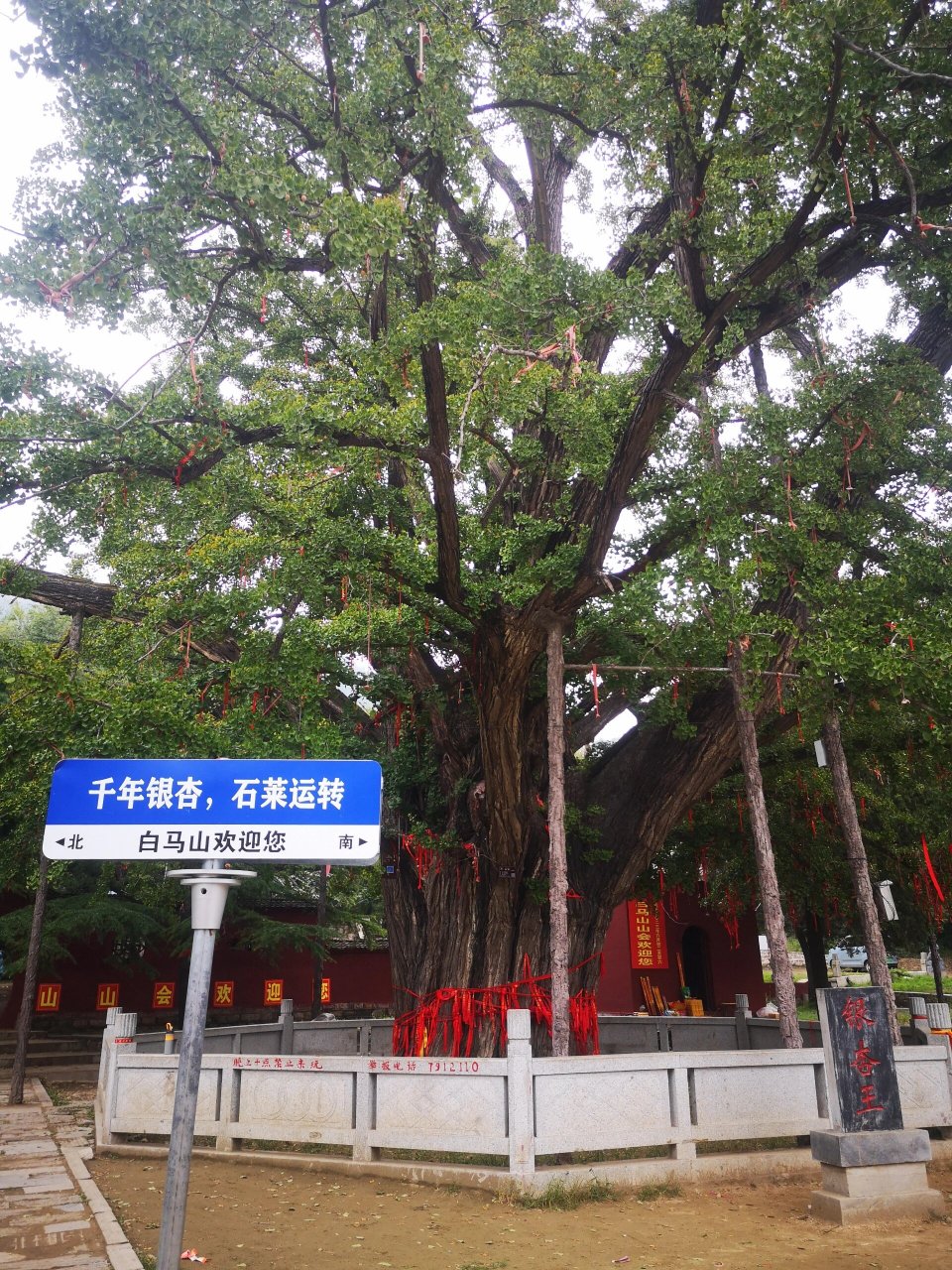 新泰市石莱镇白马寺图片