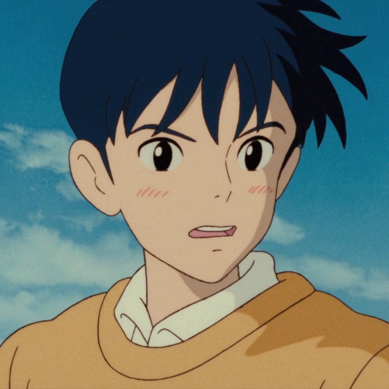 情侣头像90宫崎骏《侧耳倾听》  最近因为要去宫崎骏的展重温了下之