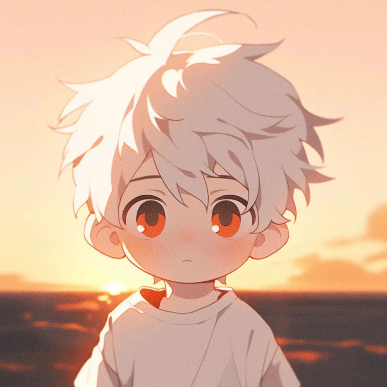 日落版可爱头像|男