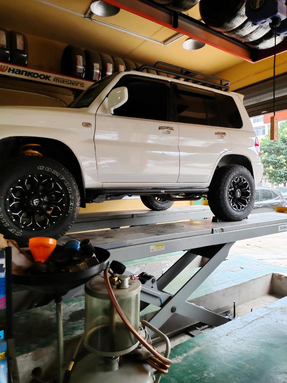 猎豹飞腾改装轮胎,底盘增高