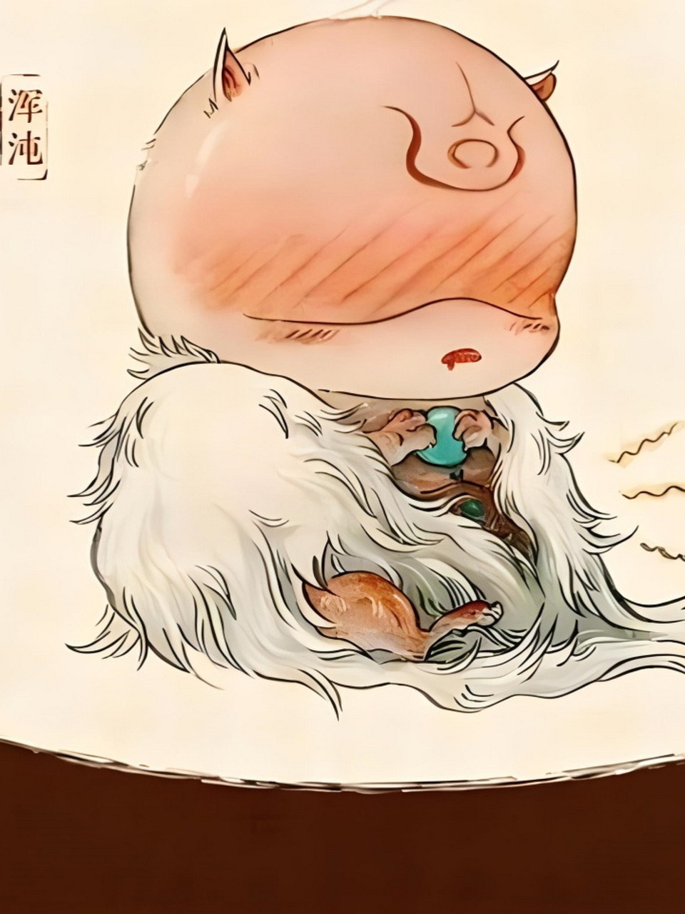 山海经异兽图片全图 98 《山海经》是中国古代一部充满奇幻色彩的