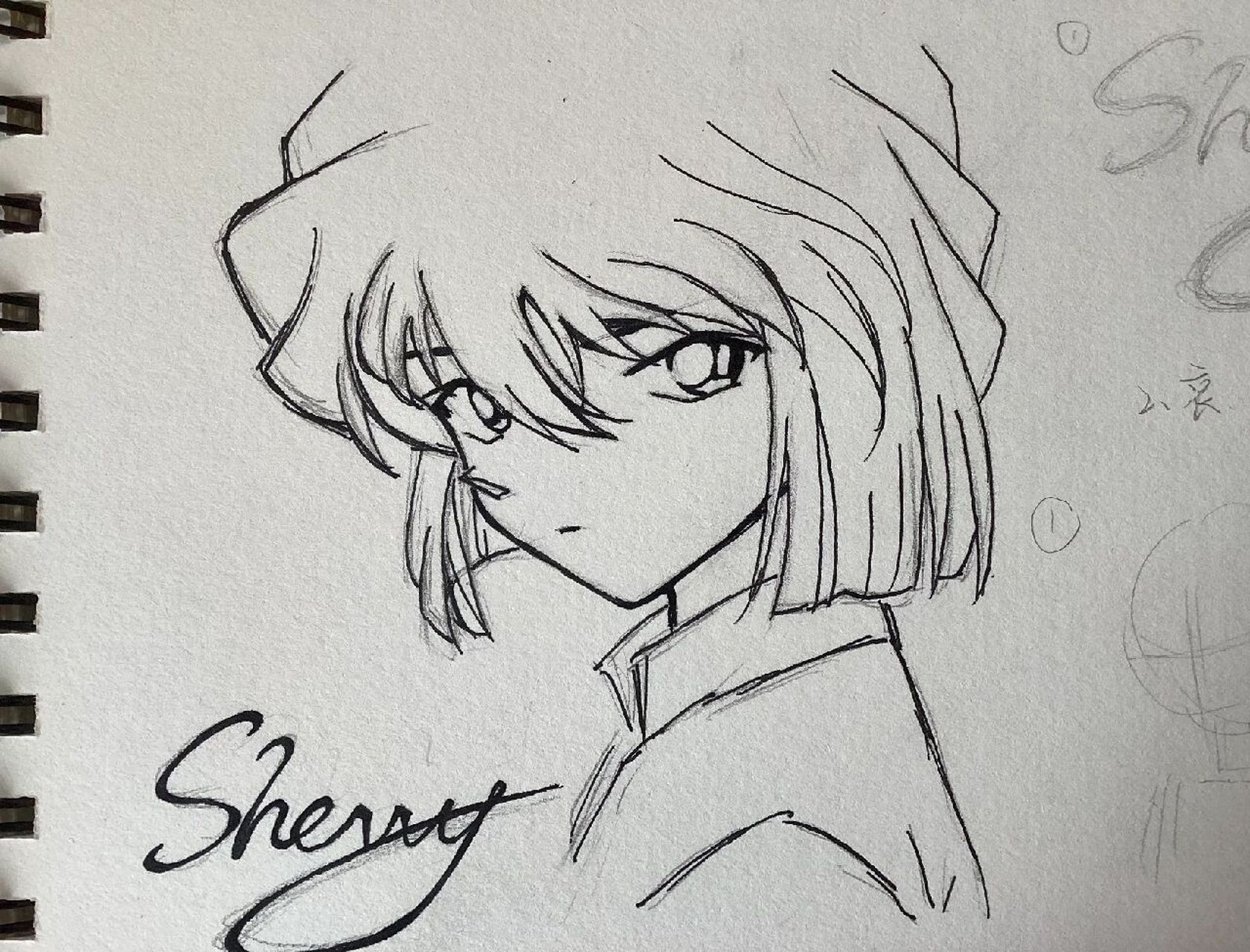 第一次出教程所以是一个草率摆烂的教程 有很多人问sherry的签名是