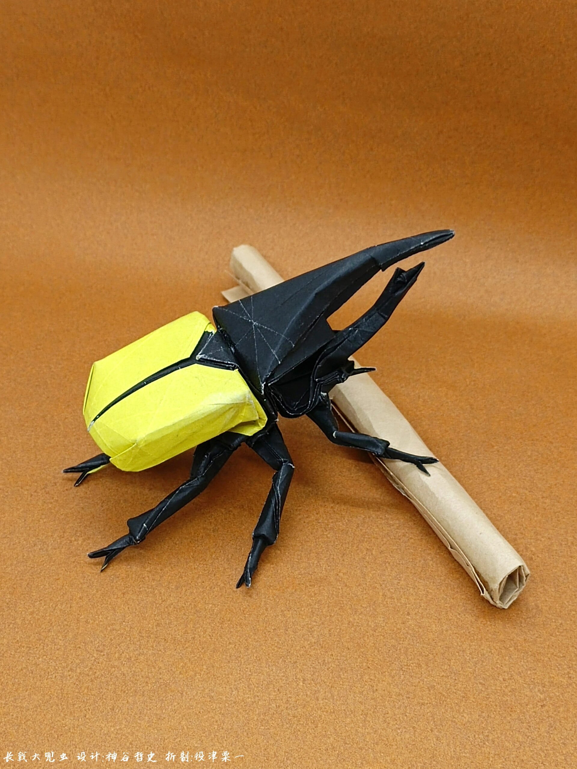 [today.折纸] 长戟大兜虫