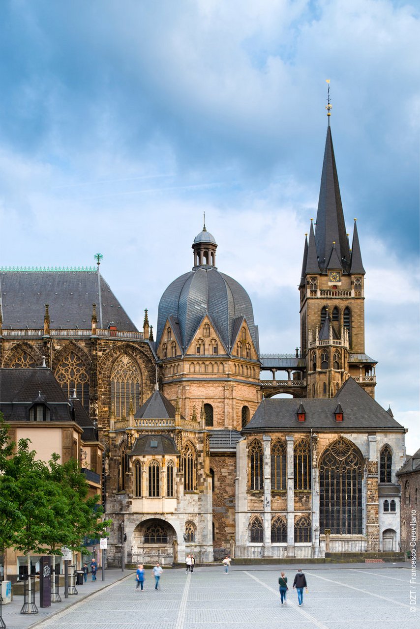 古今德国#  亚琛大教堂(aachen cathedral),德国第一处世界文化也产