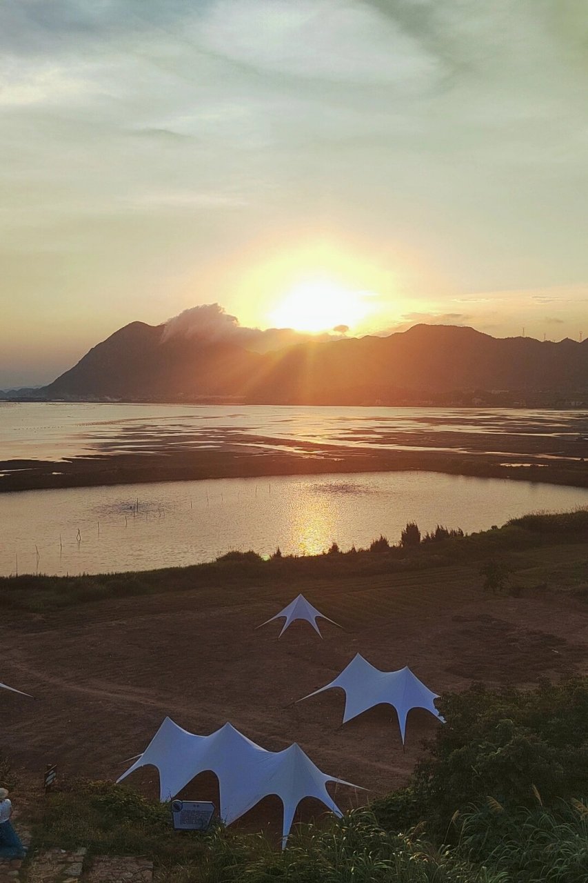 霞浦冬瓜山日落 夏季,6:20左右到达差不多.落日速度很快,要卡好时间.