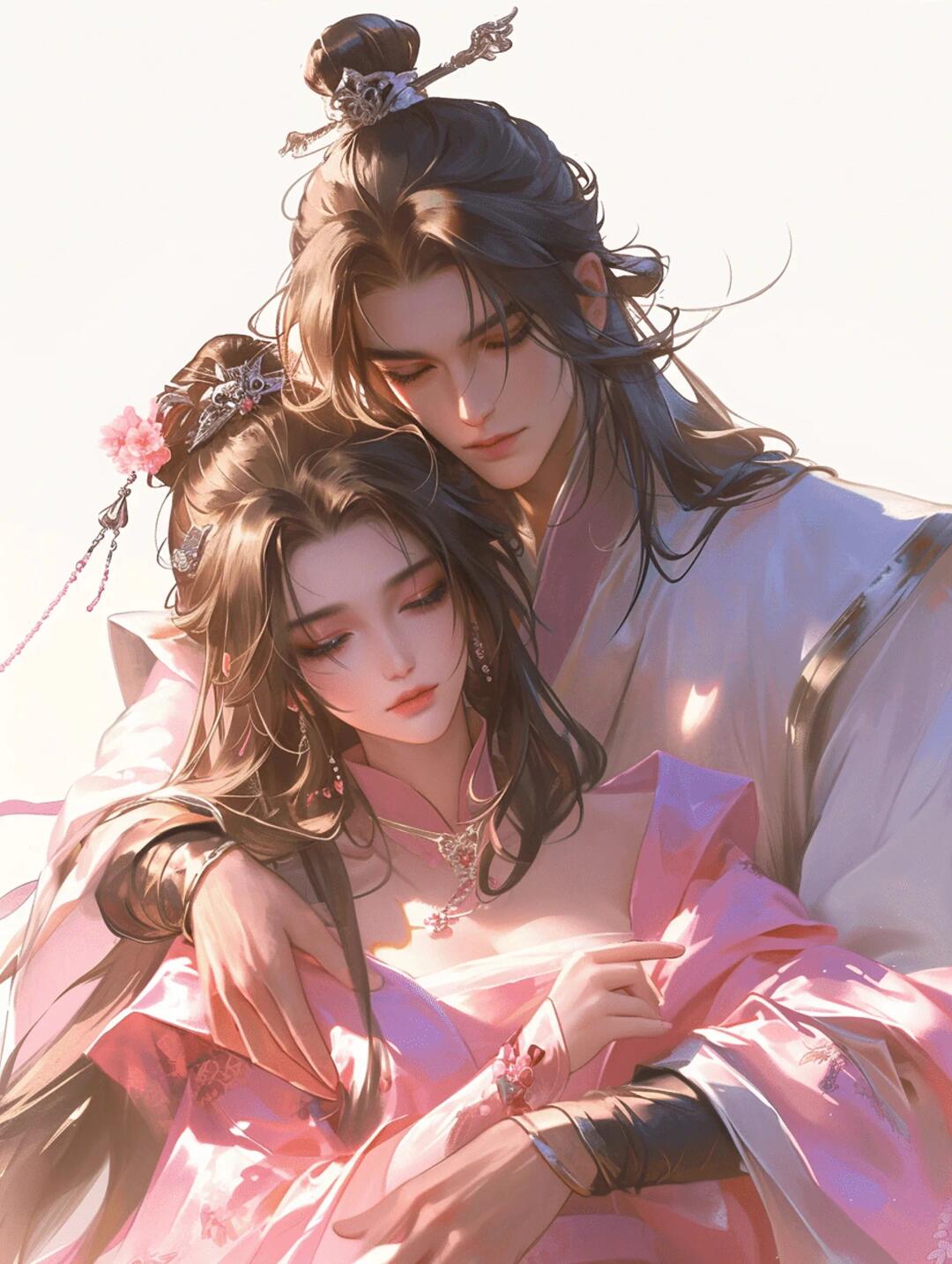 可商素材|古风情侣