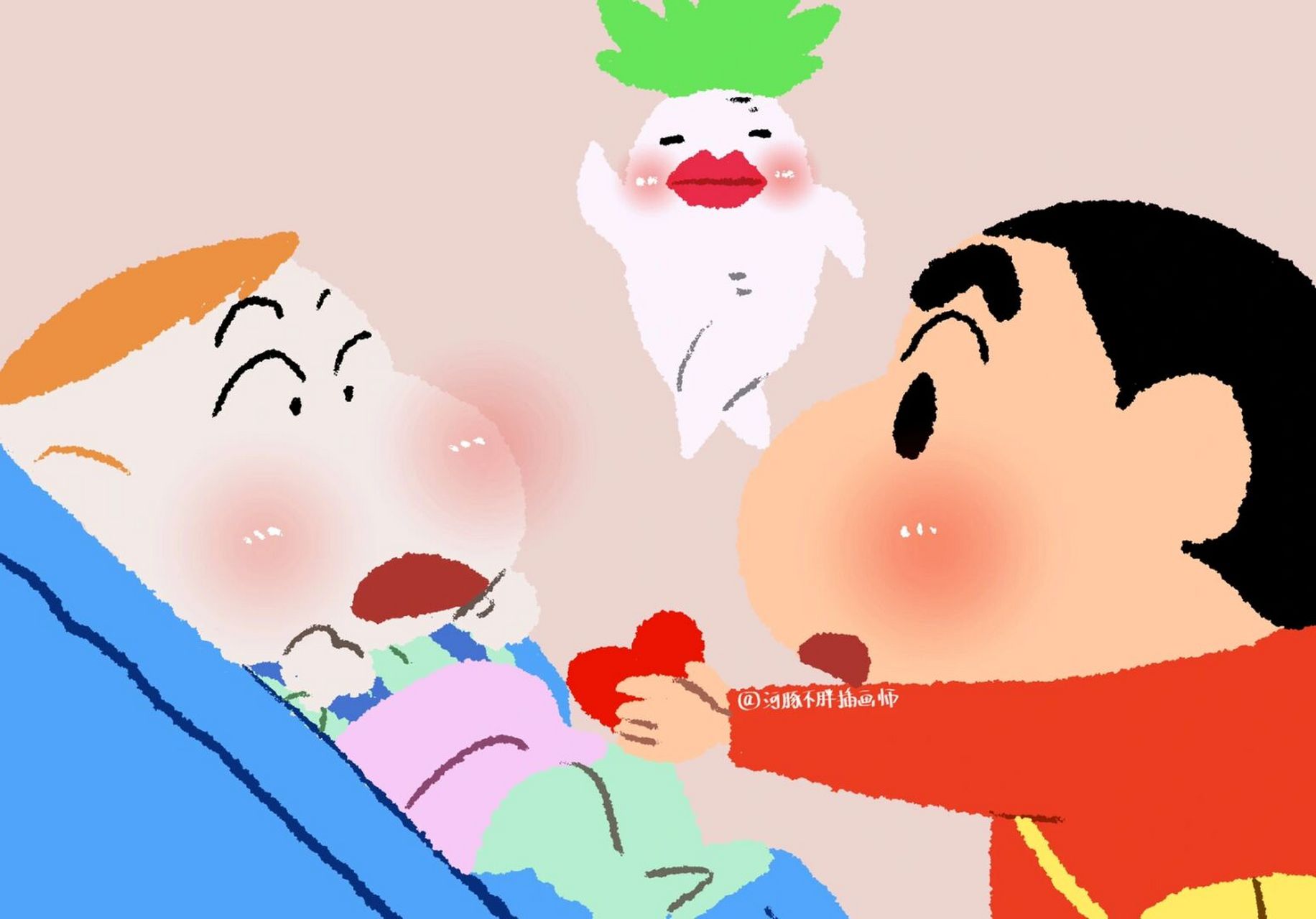 [抓狂][抓狂]#蜡笔小新壁纸# #壁纸# #壁纸分享# #蜡笔小新# #高清