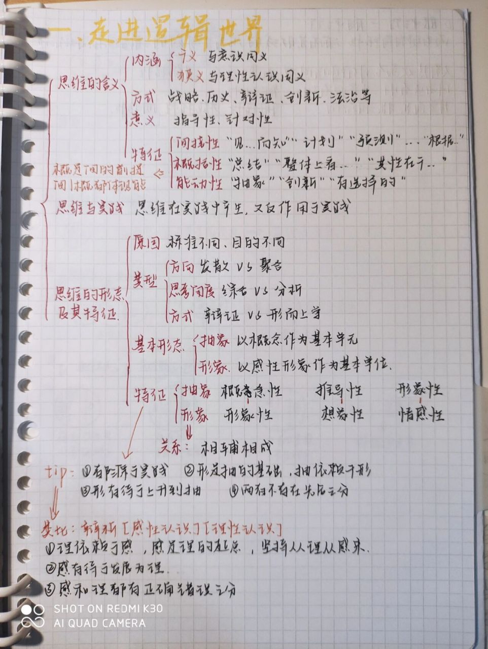 选修三政治第一课思维导图 政治选择性必修三逻辑与思维 第一课的思维