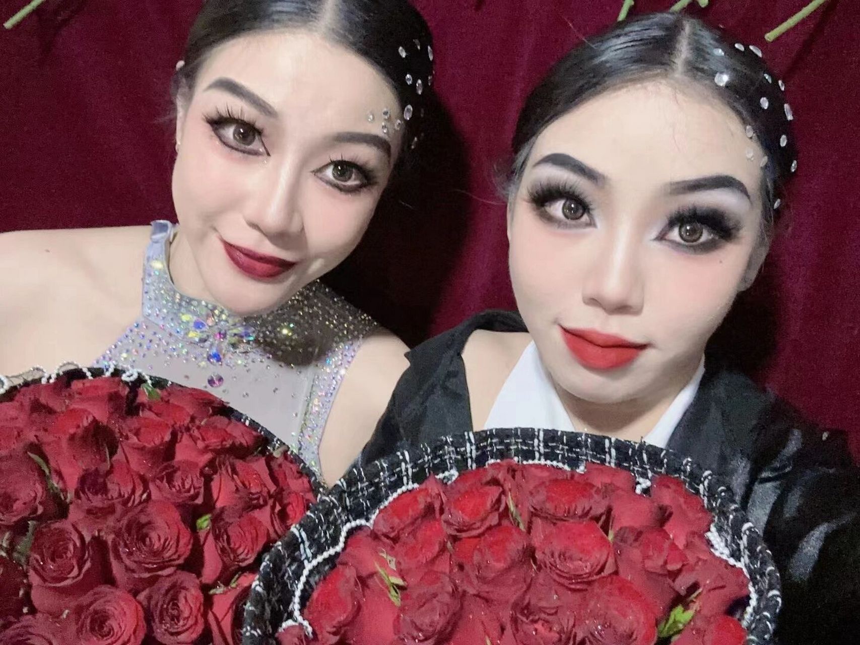 北京化妆师/拉丁舞/舞台妆 无论是烟熏还是欧式结构配合舞者本身的