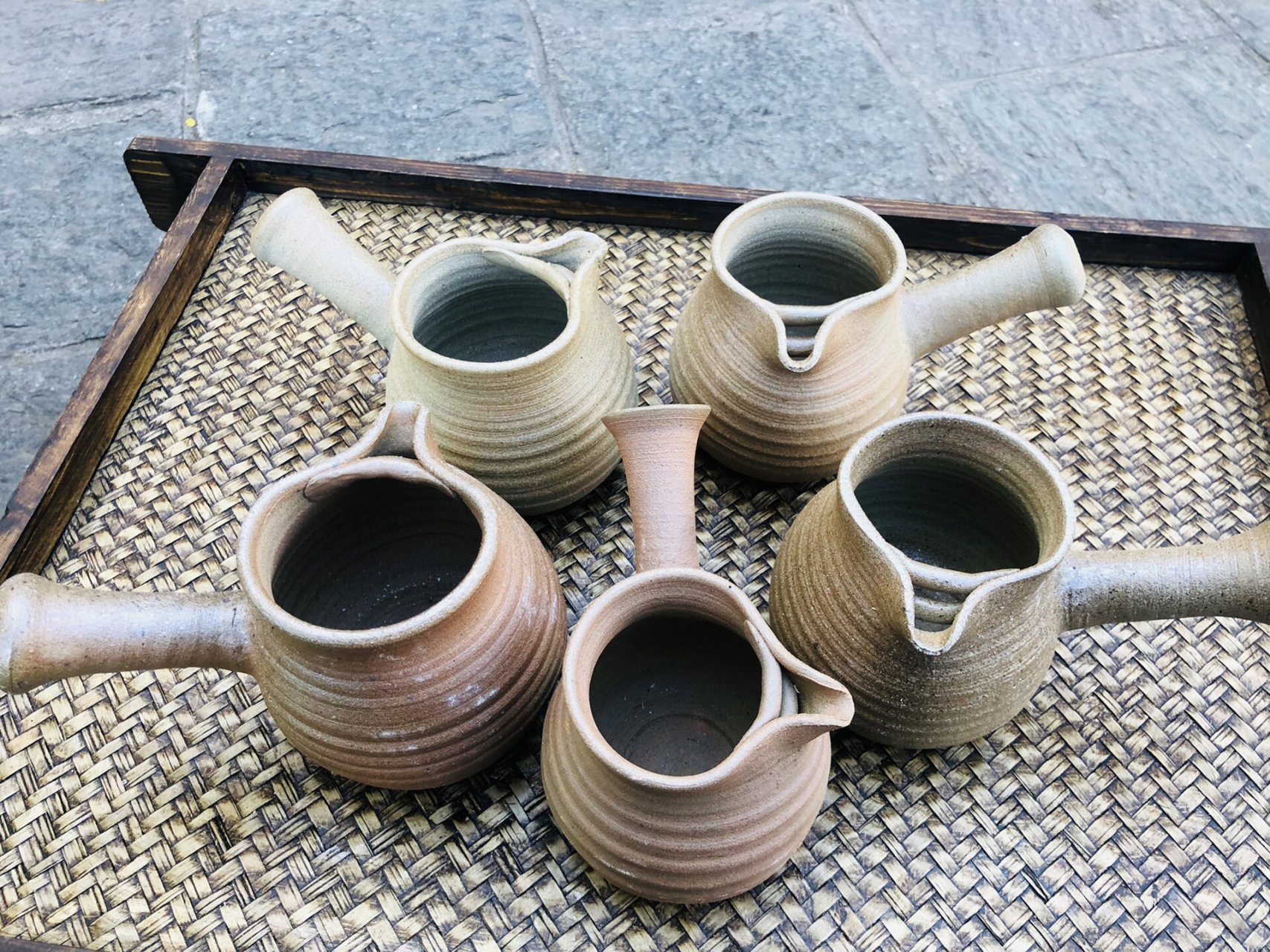 【大理非遗】97土陶侧把烤茶罐 明天快来三月街赶集啦!