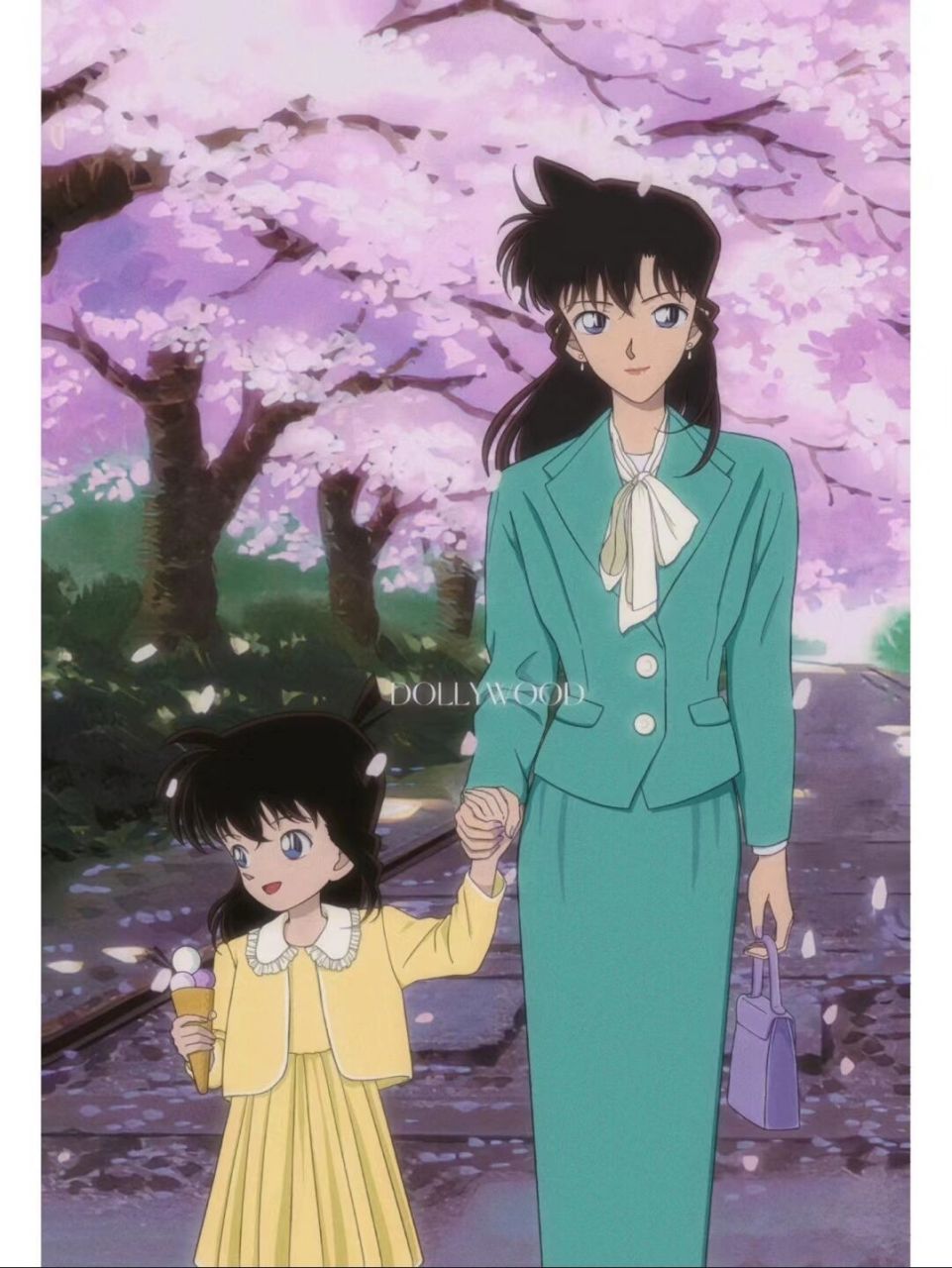 人间四月毛利兰(新兰)7815 原画作者: 真的超级漂亮的!