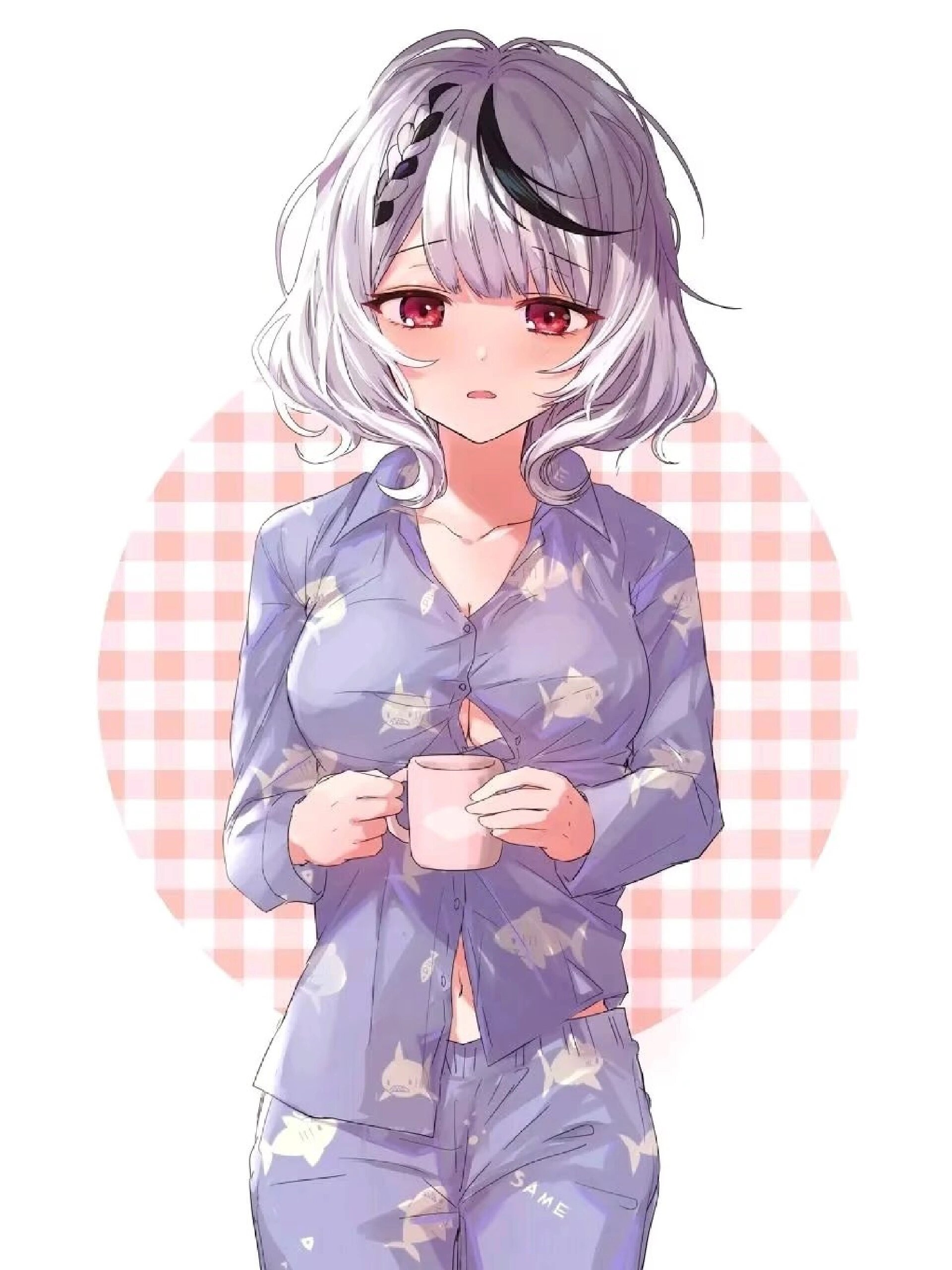 动漫壁纸分享:美少女睡衣大赏