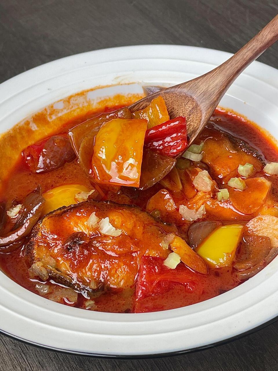 宅家一人食辣炖鳕鱼,有手就会,简单易做还ju下饭6015 16615