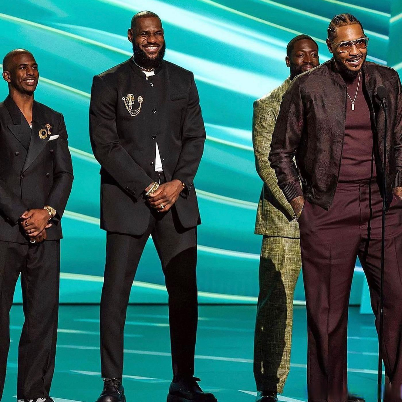 nba#风尘四侠气质拉满,这就是21世纪最强的团队组织!